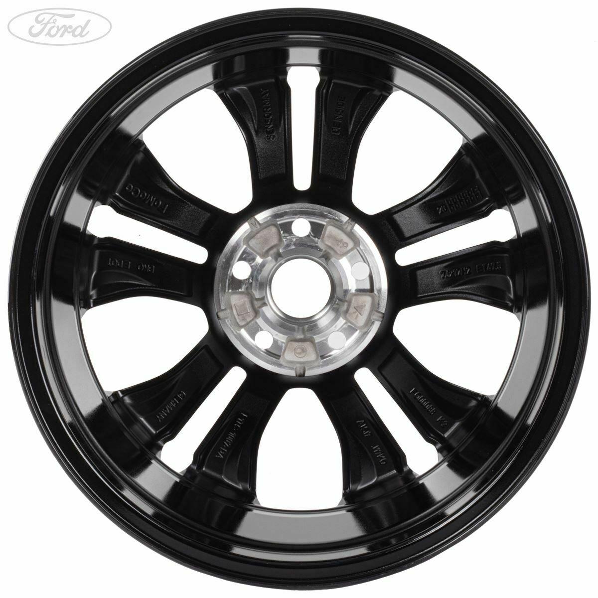 Genuine Ford Puma 2020> 17" Alloy Wheel, 7.0 x 17" Absolute Black / Machined 2393238