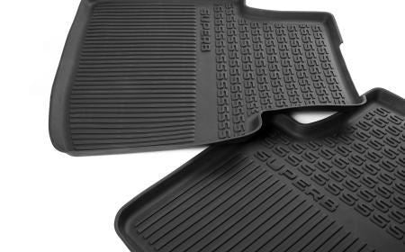 Genuine Skoda Superb Saloon 2016 > Rear Rubber Floor Mats 3V0061551