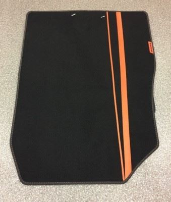 Genuine Nissan Micra 2017> Velour Carpet Mats - Energy Orange (RHD) KE7555F001OR
