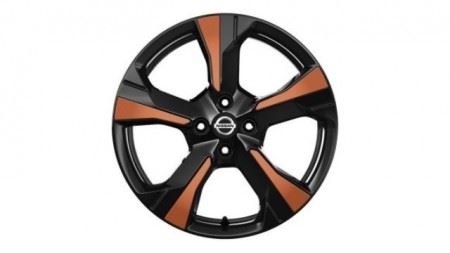 Genuine Nissan Micra 2017> Wheel Inserts For Xeno, Energy Orange - KE4115F0AC