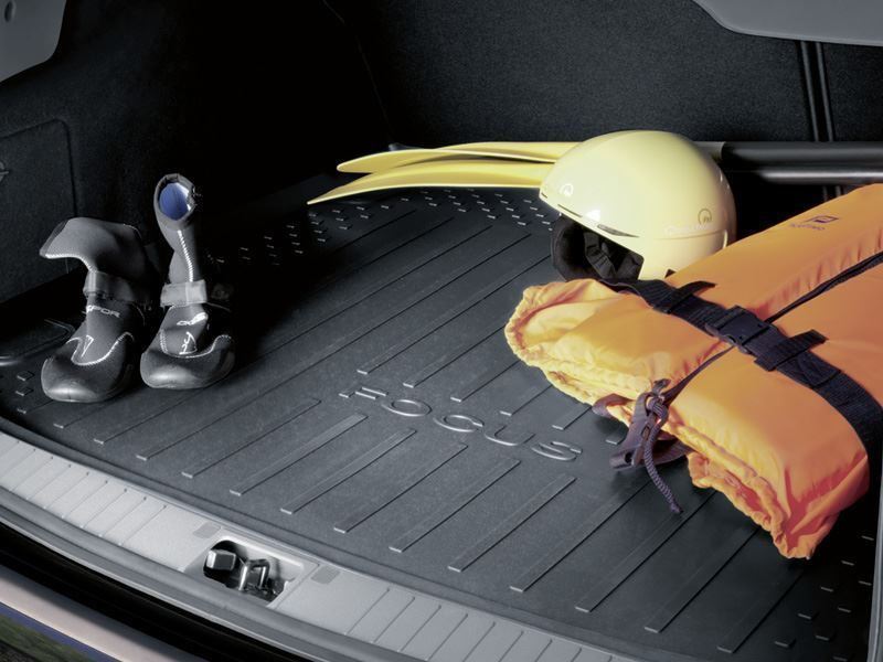 Genuine Ford Focus Hatch (10/2014>) Boot Liner - Mini Spare Wheel (1710934)