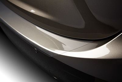 Mazda 3 (05/13>)Rear Bumper Protector  Clear Foil  (5 Door Hatch) (BJD9V4080)