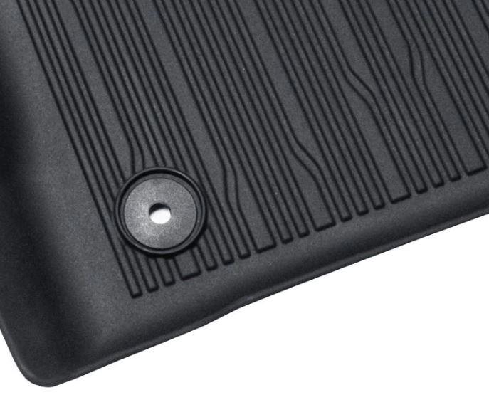 Genuine Ford Puma 2020> Set of Front Rubber Floor Mats less Logo 2439076