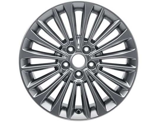 Genuine Ford Focus 2018>  17" 10 Spoke Alloy Wheel Luster Nickel - 2246336