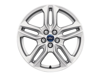 Ford Galaxy 2015>Single Alloy wheel 18"5 x 2-Spoke Design,Sparkle Silver 1889412