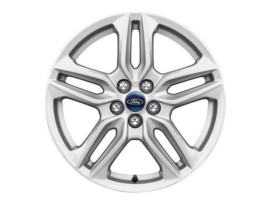 Ford Galaxy 2015>Single Alloy wheel 18"5 x 2-Spoke Design,Sparkle Silver 1889412