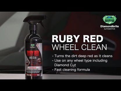 Diamond Brite Ruby Red Alloy Wheel Cleaner Trigger 500ml JU290500